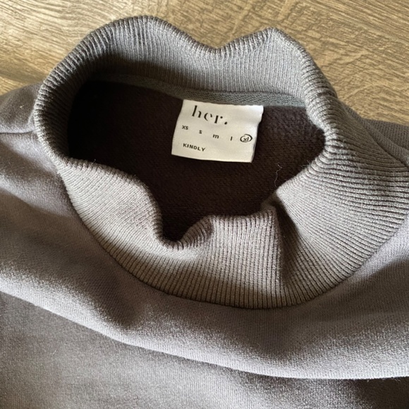 Her Dark Grey Jogger and Sweatshirt Matching Set, Size XL, Women’s - Picture 3 of 5